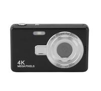 Goshyda 50MP 1080P Digital Camera 2.4in TFT Screen 16X Zoom Auto Focus Digital Camera Student Vlog (Black)