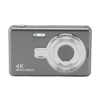 Goshyda 50MP 1080P Digital Camera 2.4in TFT Screen 16X Zoom Auto Focus Digital Camera Student Vlog (Grey)
