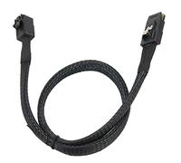 Goshyda 6G External Mini SAS to Mini SAS Cable, 12Gbps Transmission Rate, Point to Point Connection, Faster and More Efficient, Easy to Connect, Excellent Contact (1m / 3.3ft)