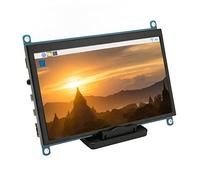 Goshyda 7 Inch Capacitive Touch Screen IPS Display 1024x600 for Raspberry Pi 4 3 2 1 B with Easy Installation