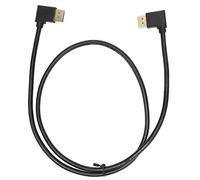 Goshyda 8K DisplayPort 1.4 Cable 1m/3.3ft, 90 Degree Right Angle DP Male to DP Male Cable, Support 8K 60Hz, 4K 144Hz and 2K 165Hz, for Laptop Gaming Monitor