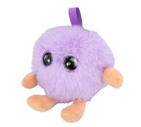 Goshyda AI Smart Stuffed Animal, 66 Language Real Time Talking Plush with Voice Recognition, Emotion Expression, Interactive Learning Companion for Kids (Purple)