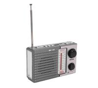 Goshyda AM FM SW Portable Radio, Bluetooth USB Rechargeable Shortwave Radio with Flashlight and Memory Card Support, for Outdoor Camping Emergency Home Use