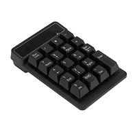 Goshyda Bluetooth Numeric Keypad, Waterproof Wireless 19 Keys Number Pad Keyboard Numpad with 10m Transmission Distance and 10 Million Clicks for Laptop Notebook Tablet