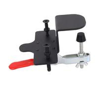 Goshyda Cabinet Door Installation Tool, Adjustable Height Hinge Jig, 2-in-1 Mounting Locator for Cupboard, Clamping 15-40mm, Wood Friendly, Stable Portable for Cabinet Doors