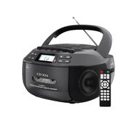 Goshyda CD Player Cassette Player Combo with BT5.1, AM FM Radio (UK Plug) | CD and Cassette Player for Home, USB AUX Playback, Remote Control