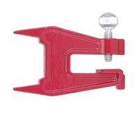 Goshyda Chainsaw Stump Vise Bar Clamp, Red Sharpening Tool Filing Vise Saw Chain Guide Bar Clamp