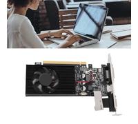 Goshyda Computer Graphics Card, 810MHz Memory Frequency Graphics Card 64bit GT610 2GB DDR3 1000MHz Core Frequency for Business (GT610 2GD3 64BI)