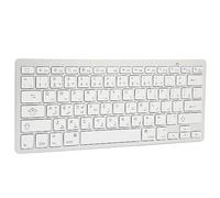 Goshyda Computer Keyboard, Small Portable, Easy Operation, Wireless Keyboard, Long Life, for Android for OS X for (Arabic)