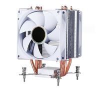 Goshyda CPU Cooler 4 Copper Heatpipes CPU Air Cooler, Hydraulic PC CPU Cooling Fan 3-Pin 12V 48CFM 22dB CPU Fan, for 775 1150 1151 1155 1156 1200 Perforated 2011 Motherboards