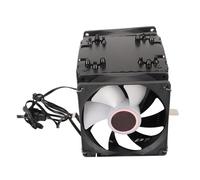 Goshyda CPU Cooler, 6 Heat Pipes 3 Fan Colorful Light, for Intel 775 1150 1151 1155 1156 1200 1700 1356 1366, forFM1 AM2 AM3 AM4