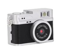 Goshyda Digital Camera, 1080P 20MP Small Keychain Camera, Mini Video Camcorder Built in LED Fill Light, 180mAh Battery, for Students Kids Taking Photos (Black)