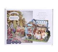 Goshyda DIY Wooden Doll House Lovely Miniature Assembly for Home Gift Collection - Medium-Sized Dollhouse Kit for over 14 Years Old