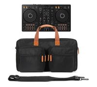 Goshyda DJ Controller Bag for DDJ FLX4 DDJ-SB3 DDJ-SB2 DDJ-400 DDJ-RB, DJ Controller Protector Bag Storage Case with Shoulder Strap, 2 Exterior Pockets