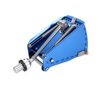 Goshyda Drywall Nail Spotter Joint Compound Applicator Manual Putty Box | Hardened anodized aluminum alloy body, Adjustable blade controls mud volume, Dual springs and spring loaded pressure plate