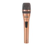 Goshyda Dynamic Microphone, Handheld Microphone for Vocals Moving Coil Cardioid for Home KTV Singing Stage, Includes 15ft XLR Audio Cable