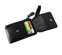 Goshyda Fashionable Blocking Card Holder Wallet with Anti-Theft Features for Secure Storage for Travelers, Black