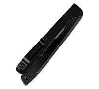 Goshyda Folding Scissors with Measuring Ruler, Portable Foldable Scissors for Camping Travel and Outdoor, Lightweight Iron Construction, Compact Design for Daily Carry, and Home Use (Black)