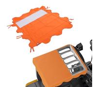 Goshyda Forklift Top Cover, Water Proof 600D Oxford Fabric Forklift Rain Cover with Clear PVC Skylight, for Ultra Violet Protection, 45x33in