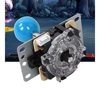 Goshyda Game Joystick High Sensitivity Smooth Stroke for PC Game Machine. DIY Kit for, Fighting Black/Blue/Red/White (#12)