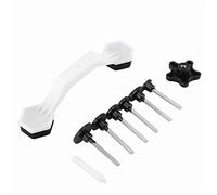 Goshyda Glue Pulling Tab Multiple Shapes Puller Set - Metal Repair Kit for Refrigerator, Washing Machine - Dent Repair Tools for Automobiles, Motorcycles - White + Black, Metal, 186g/6.6oz