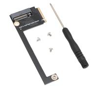 Goshyda Hard Drive Expansion Card, PCIE 4.0 3.0 Gold Pin Black Practical 2230 to 2280 SSD Expansion Card for Gaming Handheld