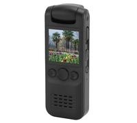 Goshyda HD Camera, Mobile App Control 1080p HD Camera Magnetic Clip 5 Hours Long Time Recording, with Charging Cable, for Hiking Cycling Travel Meetings Outdoor Activities