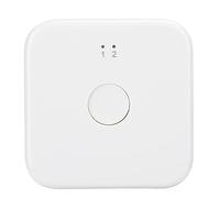 Goshyda Hdmi Splitter, ABS White Double Way Switcher, 2 In 1 Out/1 In 2 Out High Definition Split Screen Wide Compatibility HD Splitter, for TV, Projectors(white)