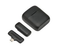 Goshyda HiFi Wireless Clip Mic, Dual Microphone Noise Reduction, Fast Connection, Long Battery Life, Dual Diaphragm 360° Surround