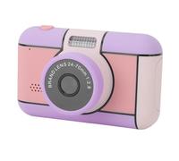 Goshyda Kids Camera with 2.4 Inch Screen, 48MP Dual Lens HD Digital Camera with Flash & Filters, Christmas Birthday Gift Toy for 3-12 Year Old Boys Girls (Violet)