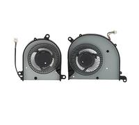 Goshyda Laptop Cooling Fan Notebook Computer CPU GPU Cooler Fan for MSI PS63 Modern 8RC 8SC MS-16S1 Laptops, DC5V 0.5A (CPU and GPU Cooling Fan)