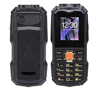 Goshyda Large Button Cell Phone for Seniors with SOS - 4G LTE Unlocked Phone, 16800mAh Big Battery, Dual SIM, FM Radio, MP3 Player, Easy to Use Basic (Black)