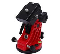 Goshyda Latitude Adjustment Seat, Astronomical Telescope Latitude Base Mount for Astronomy Telescope Photography Accessory, Support Horizontal 0° to 90° Adjustment (Red)