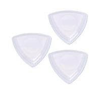 Goshyda LED Guitar Picks 3 Pack, ABS Guitar Plectrum with Built-in LED Light, 40mAh Battery 180 Days Life, Cool Illuminated Picks for Bass Players Gift (Purple Light)