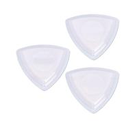 Goshyda LED Guitar Picks 3 Pack, ABS Guitar Plectrum with Built-in LED Light, 40mAh Battery 180 Days Life, Cool Illuminated Picks for Bass Players Gift (White 6000K-6500K)