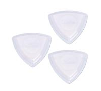 Goshyda LED Guitar Picks 3 Pack, ABS Guitar Plectrum with Built-in LED Light, 40mAh Battery 180 Days Life, Cool Illuminated Picks for Bass Players Gift (Green Light)