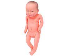 Goshyda Lifelike Baby Mannequin for Nursing Practice, Newborn Training Doll 50cm Soft Plastic, Articulated Joints for Bathing and Diaper Changing, Educational Infant Model (Girl)