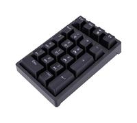 Goshyda Mechanical Numeric Keypad, 2.4G Wireless Bluetooth Type C Wired Number Key Board with RGB Backlit, 21 Keys USB Numeric Keypad for Cashier Accounting