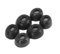 Goshyda Memory Foam Ear Tips for Pro 1st 2nd Gen, Soft Silicone Eartips with Secure Seal, Noise Isolation, Comfort Fit, Sweat, for Enhanced Sound Clarity (Black)
