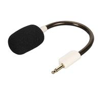 Goshyda Mic Replacement for BlackShark, 3.5mm Plug Flexible Adjustable Gaming Headset Game Boom Microphone with Foam, Compatible with for BlackShark V2 V2 Pro V2 SE
