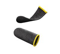 Goshyda Mobile Game Controller Silver Fiber Finger Sleeve Set Anti-Sweat Breathable for Sensitive Operations on Mobile Phone Games Applicable for Most People (#0Y)