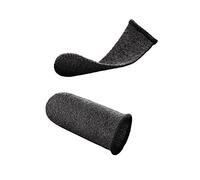 Goshyda Mobile Game Controller Silver Fiber Finger Sleeve Set Anti-Sweat Breathable for Sensitive Operations on Mobile Phone Games Applicable for Most People (#0B)