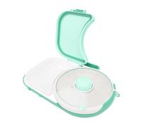 Goshyda Modern Rotating Snack Box with Lid, 5 Compartment Dispenser, Sealed Fruit Tray, Damp Proof, Snackle Box Container for Home