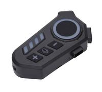 Goshyda Motorcycle Helmet Speaker, Motorcycle Helmet Headset with HiFi Sound, Noise Cancellation High Battery Life Auto Answer Call Music Control