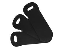 Goshyda Neoprene Bottle Cooler 3pcs Wine Bottle Bag Protective Cover Sleeve Holder Elastic Portable Drink Sleeves Water Proof Washable Lightweight Durable