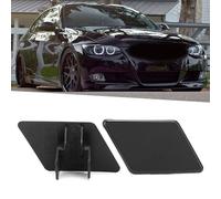 Goshyda Pair of Left Right Headlight Washer Nozzle Caps Covers 61677211209 Fit for E90 E91, Replacing OE Numbers for Reference, Perfect Match with Your Car, Direct Replace the