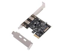 Goshyda PCI E to USB 3.2 Gen 1 Card, 5 Gbps Dual USB Type C Ports Expansion Card, PCI Express Card for Wins for Linux for OS X