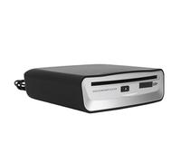 Goshyda Portable CD Player for Car, External CD DVD Player USB Plug and Play Compatible with Vehicle, Laptop, TV, Computer, Anti Skip, Seamless Track Playback, Resume Function