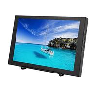Goshyda Portable Monitor, 10.1inch HD Touch Screen Capacitive Computer Display with Dual Speakers, Gaming Screen Extender with Stand, Wall Mountable, for Laptop PC Phone