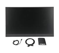 Goshyda Portable Monitor, 17.3 Inch HD 1600x900 USB C HDR, 178° Viewing Angle 300CD/M2 Brightness Gaming Display Extender, for Mobile Phone Laptop PC Computer